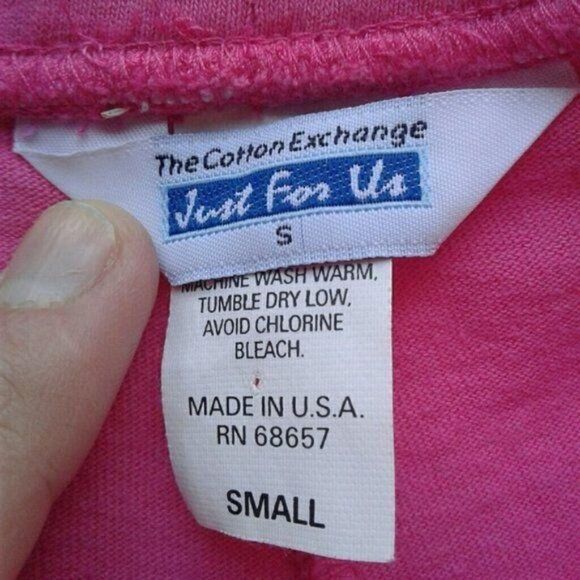 Cedar Point Shorts Small Dark Pink French Terry - Picture 3 of 5